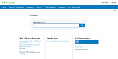 Lexicomp - New Interface